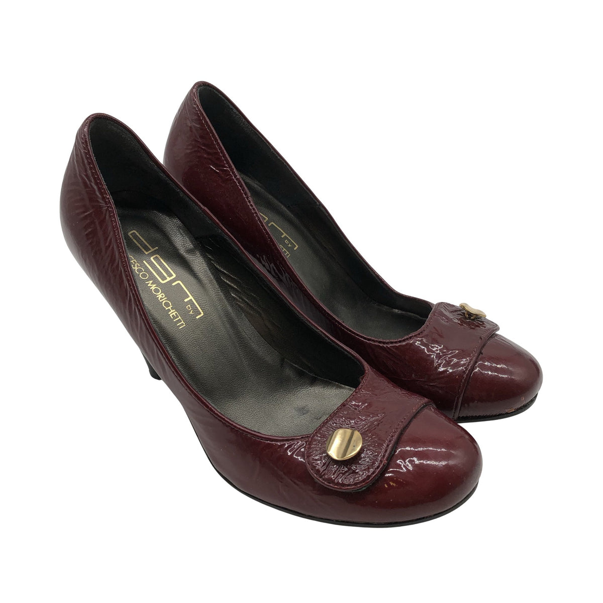 Unisex Francesco Morichetti - High heels, size 37 - Wine red (3)