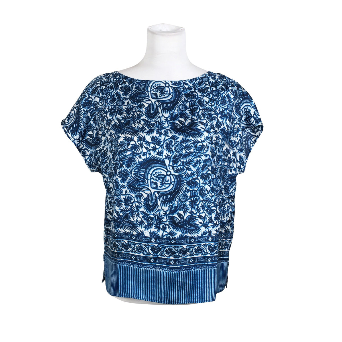 Unisex Balmuir - Short-sleeved blouse, size 34 - Blue (1)