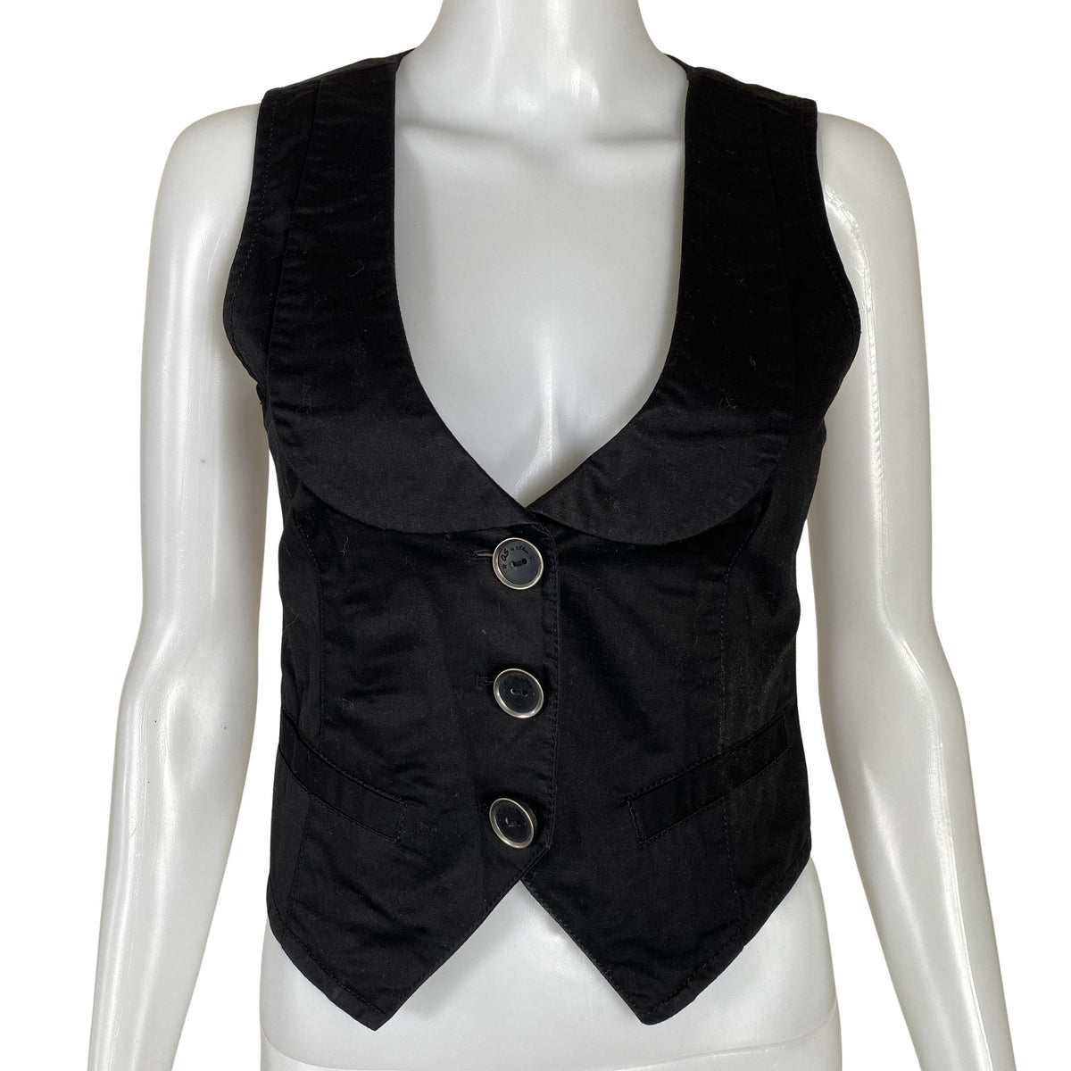 Unisex s.Oliver - Vest, size 34 - Black (2)