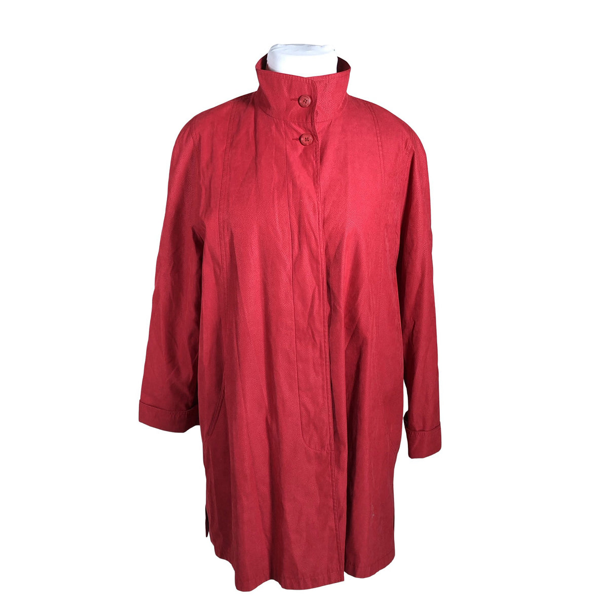Unisex Collage - Trench coat, size 44 - Red (1)