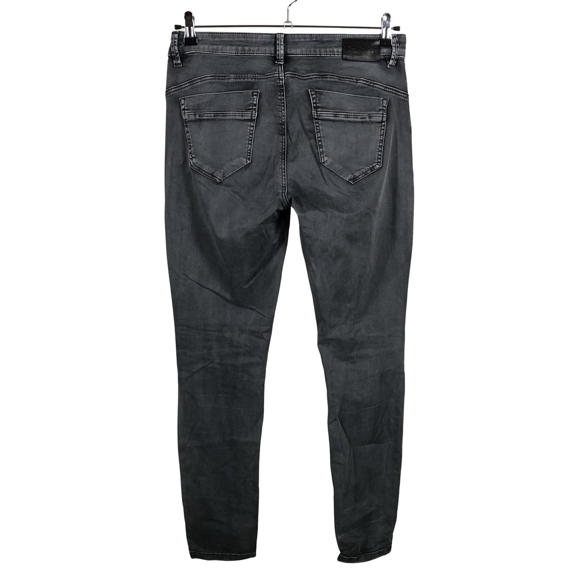 Unisex Red Button - Jeans, size 40 - Gray (2)
