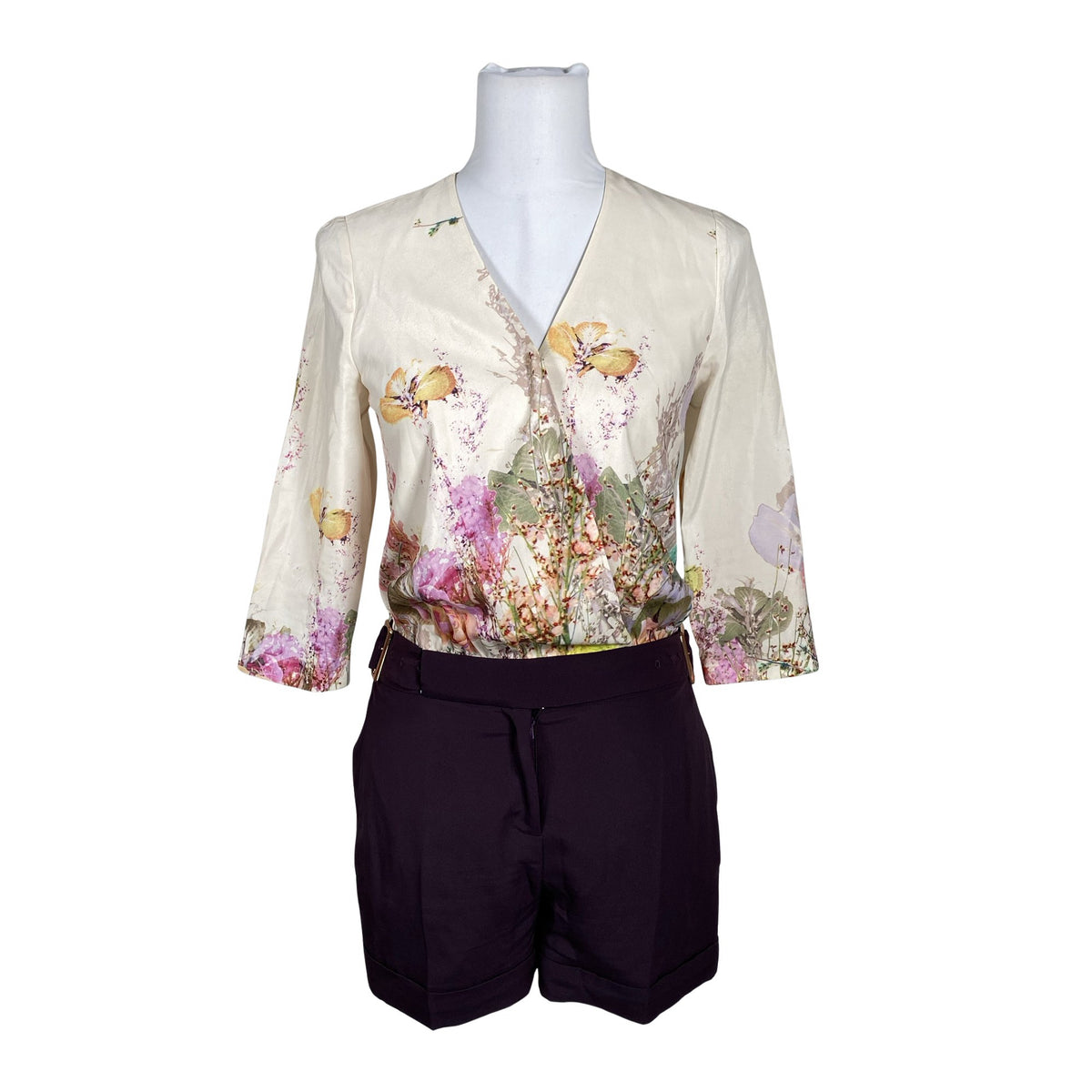 Unisex Ted Baker - Short overalls, size 34 - Violet (1)
