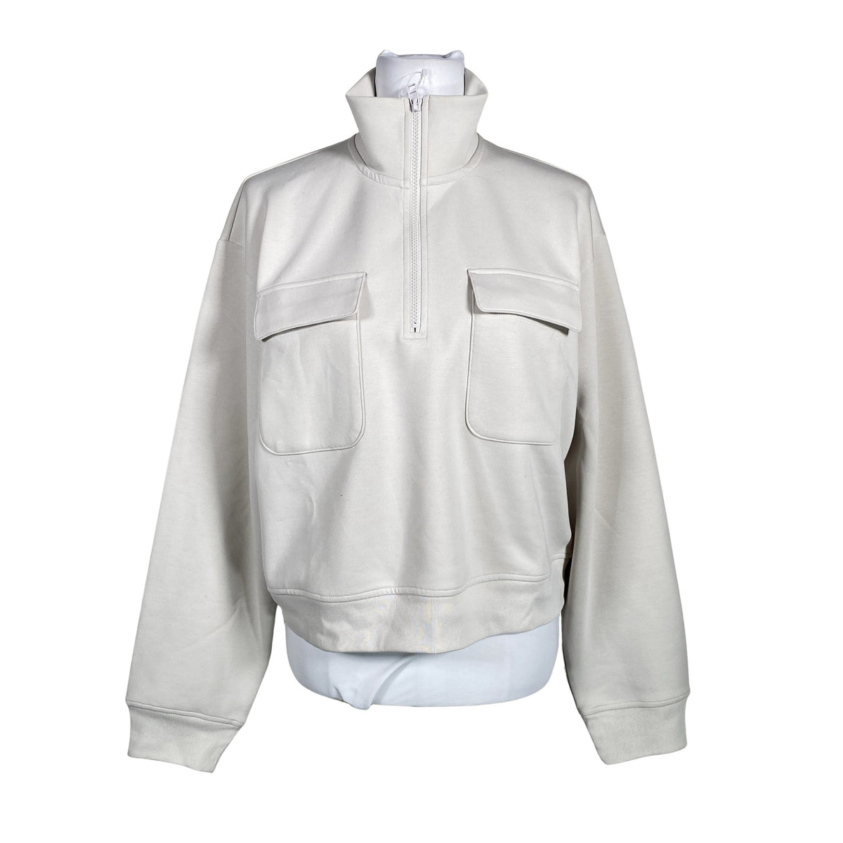 Unisex Uniqlo - Sweatshirt, size 40 - Beige (1)