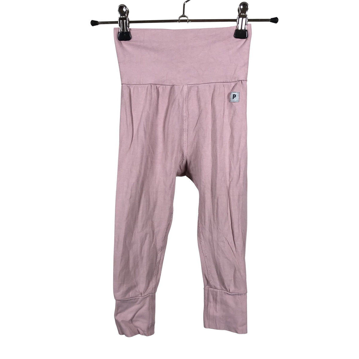 Unisex Polarn O. Pyret - Leggings, size 74 - 80 - Light pink (1)