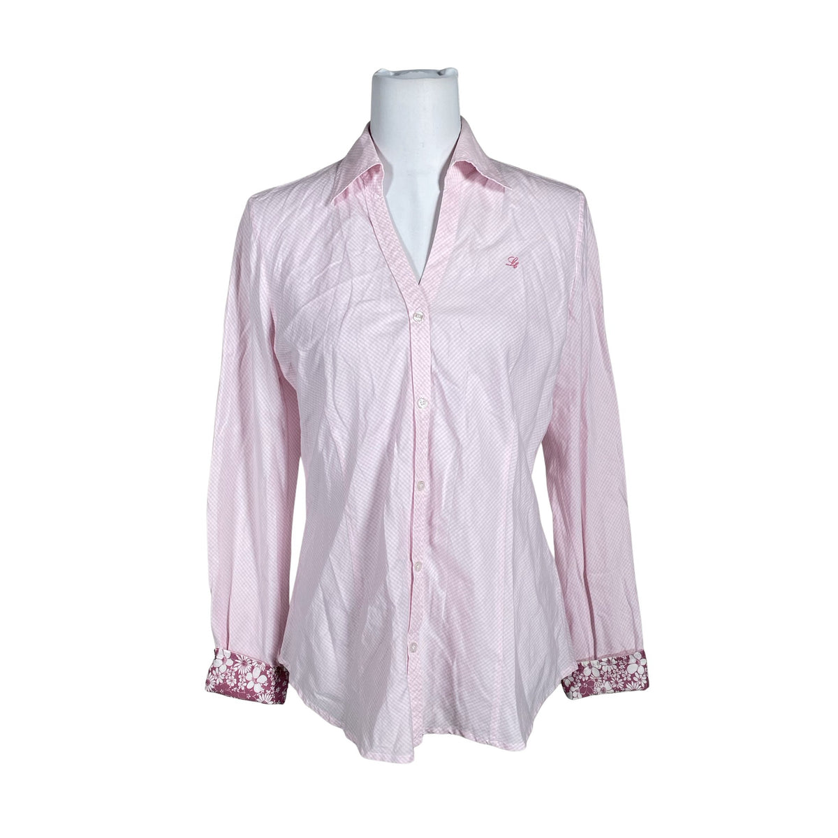 Unisex S.T.I - Collared shirt, size 40 - Light pink (1)