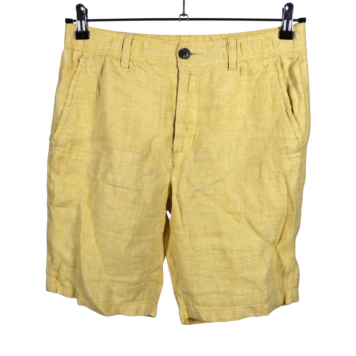 Unisex Knowledge Cotton Apparel - Shorts, size S - Yellow (1)