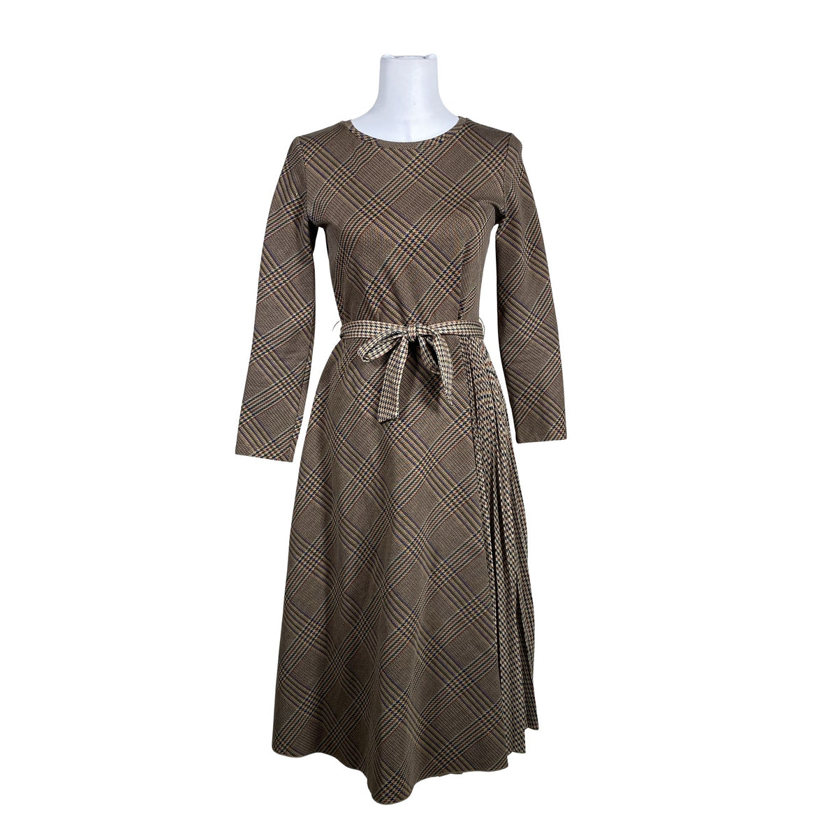 Unisex Weekend by MaxMara - Tricot dress, size 34 - Brown (1)