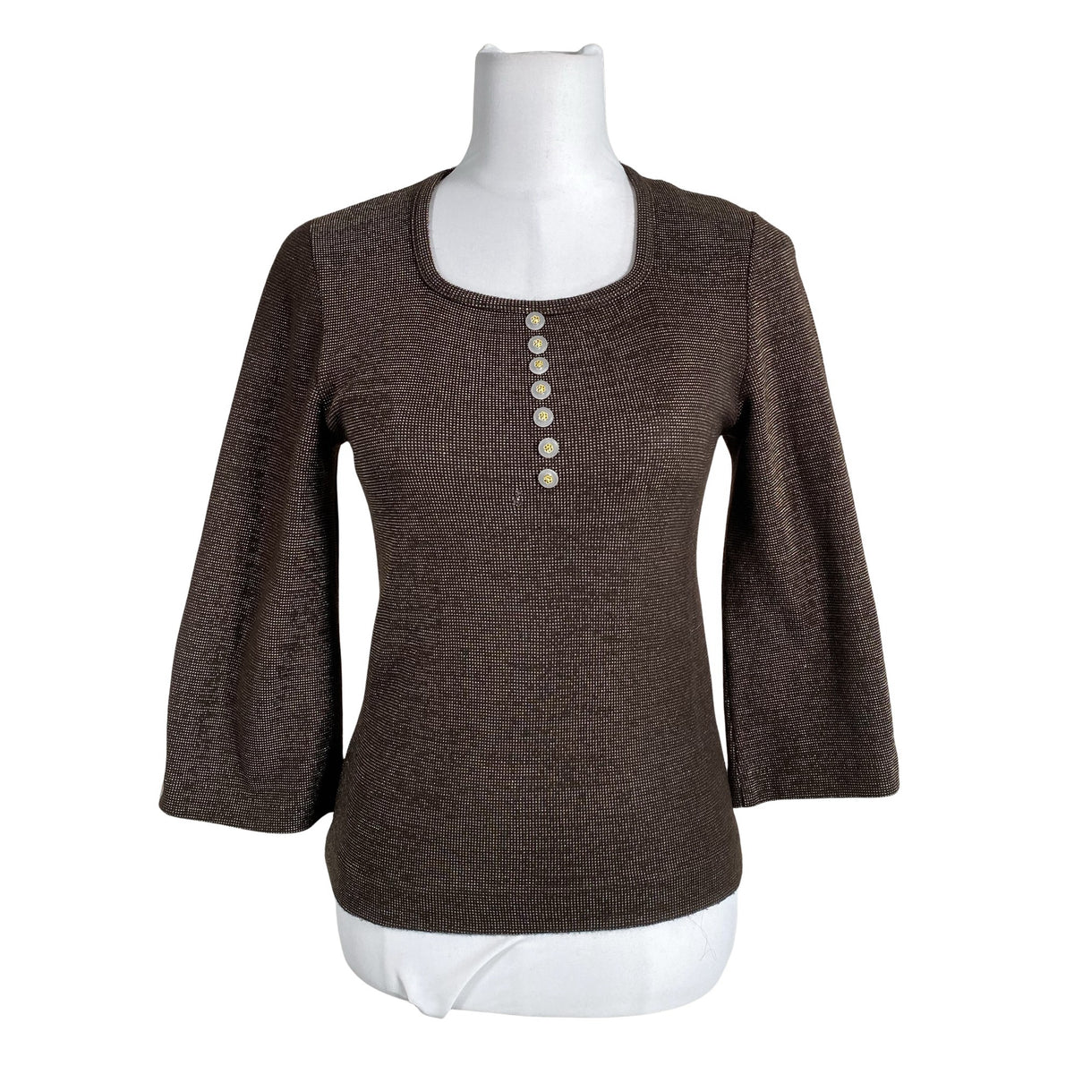 Unisex Figura - Tricot shirt, size 36 - Brown (1)