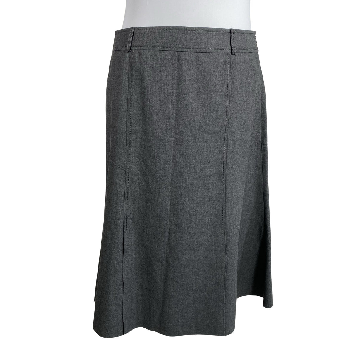 Unisex Gerry Weber - Fabric skirt, size 44 - Gray (1)