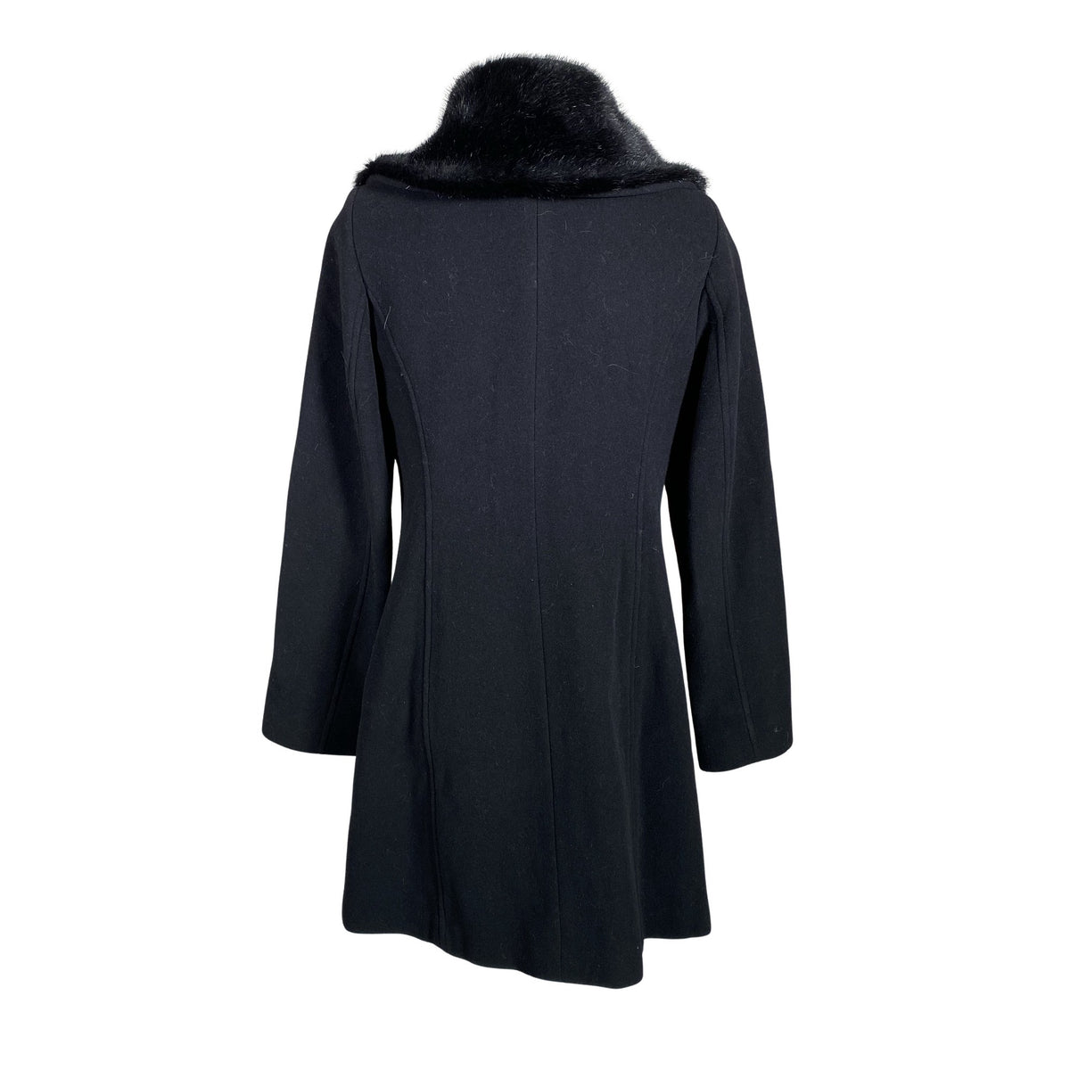 Unisex Hansmark - Wool coat, size 38 - Black (3)