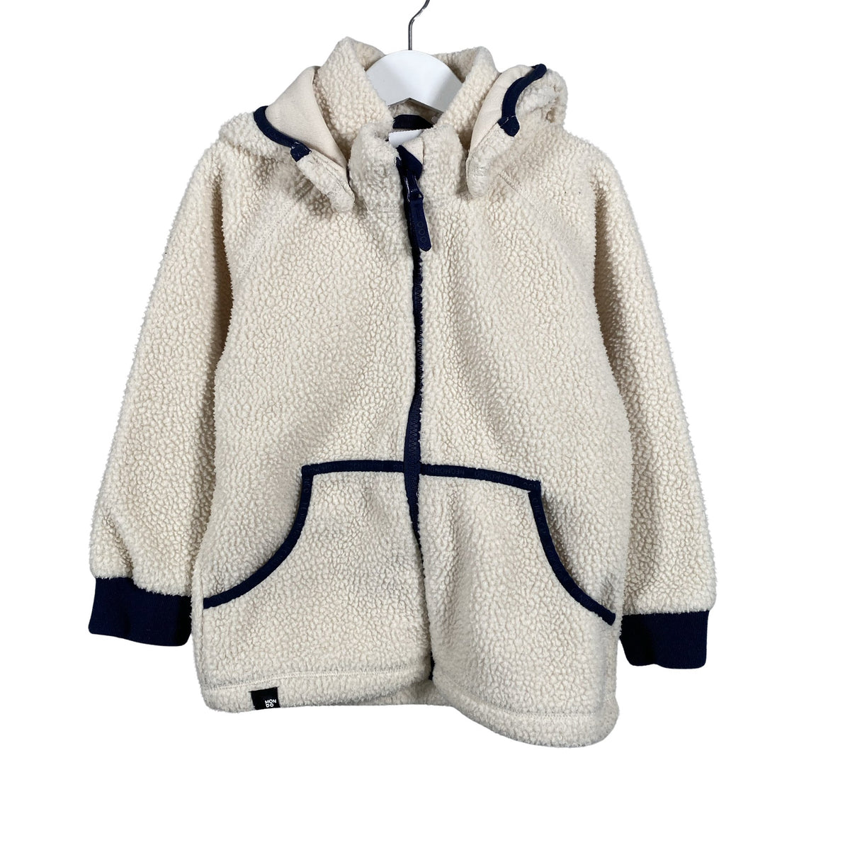 Unisex Neomondo - Fleece jacket, size 110 - 116 - Beige (1)