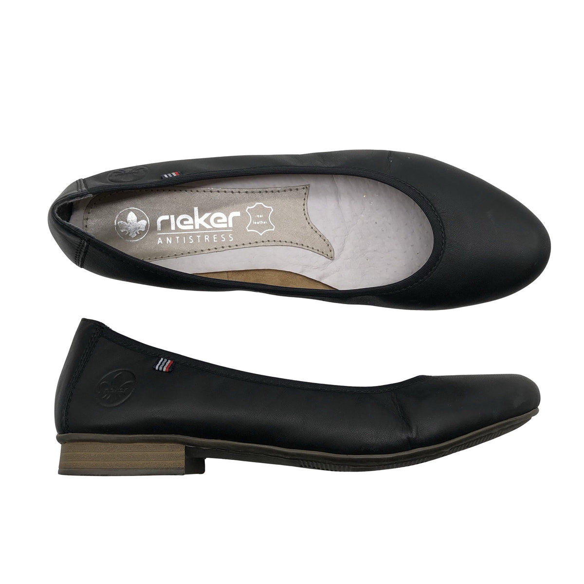 Unisex Rieker - Ballerinas, size 40 - Black (1)