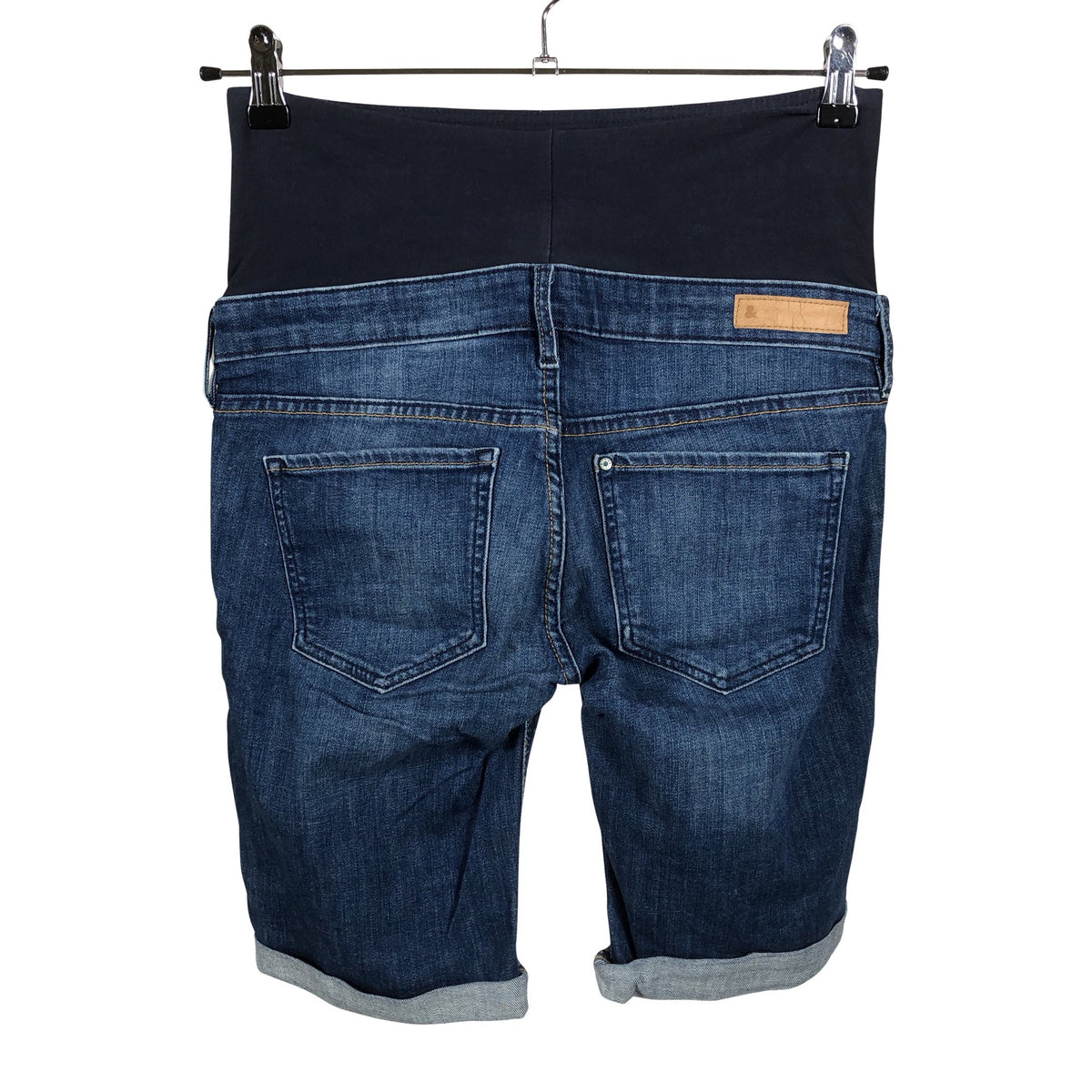 Unisex H&M Mama - Denim shorts, size 38 - Blue (2)