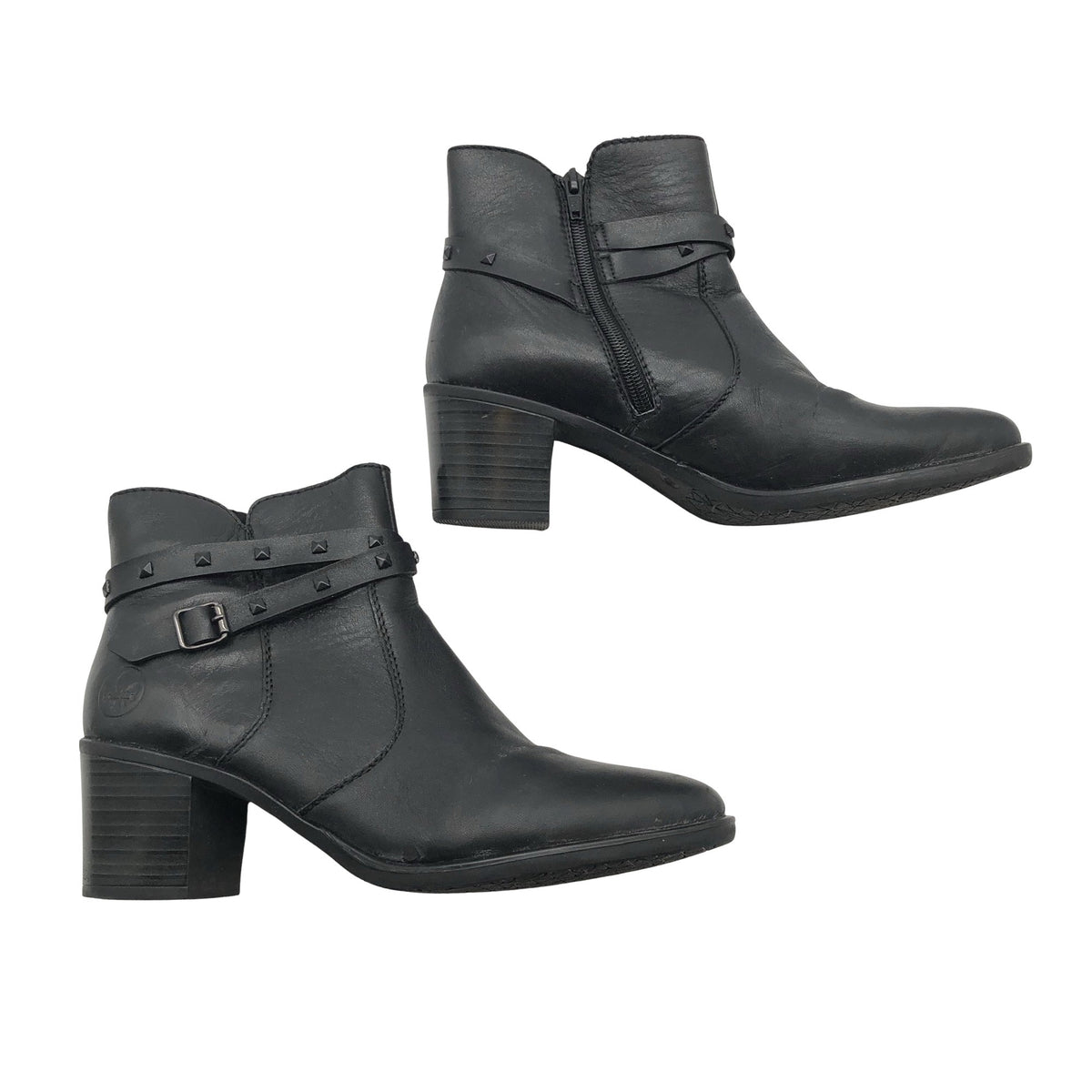 Unisex Rieker - Ankle boots, size 40 - Black (1)