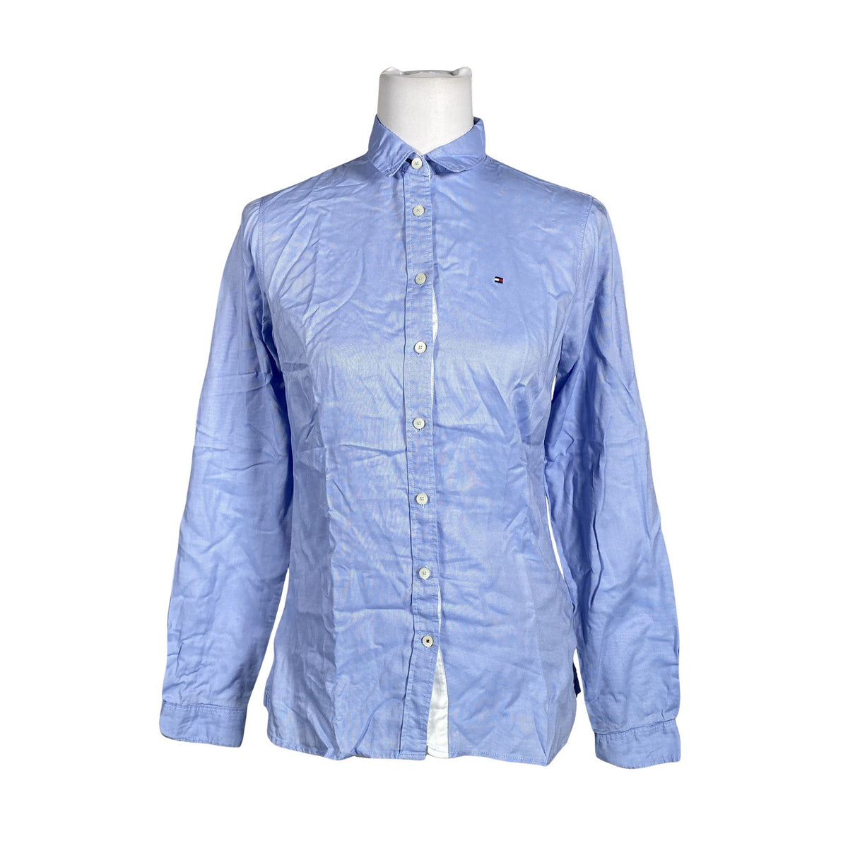 Unisex Tommy Hilfiger - Collared shirt, size 36 - Blue (1)