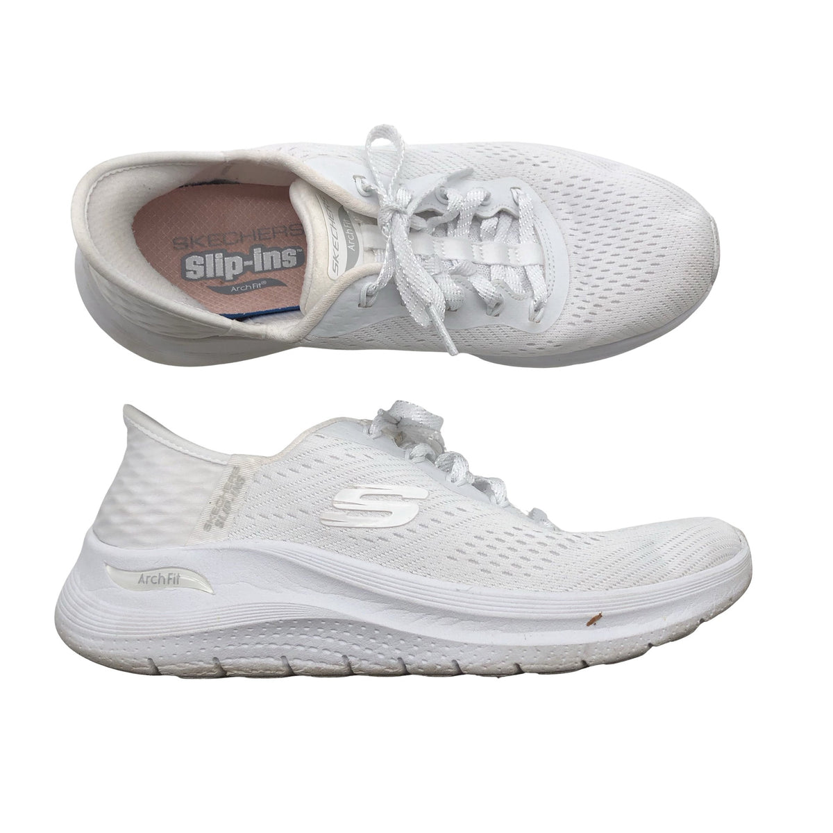 Unisex Skechers - Sneakers, size 37 - White (1)