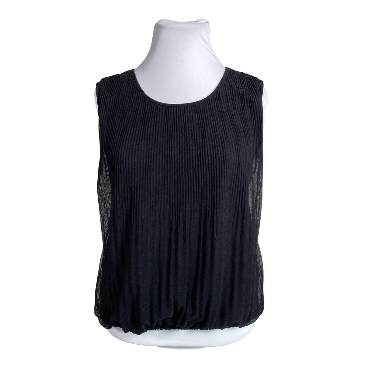 Unisex Esprit - Tricot tank top, size 42 - Black (1)