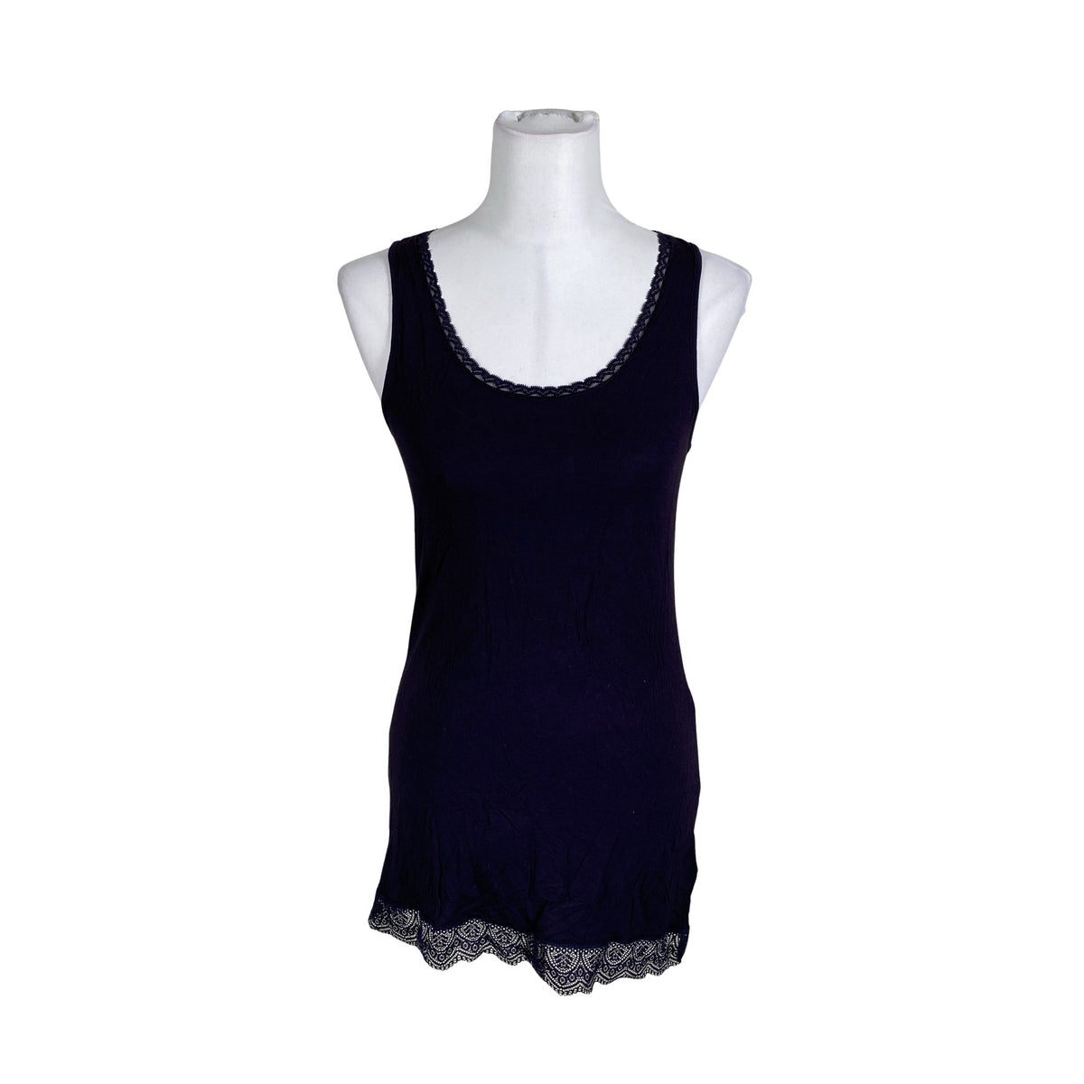 Unisex Noa Noa - Tricot tank top, size 38 - Blue (1)