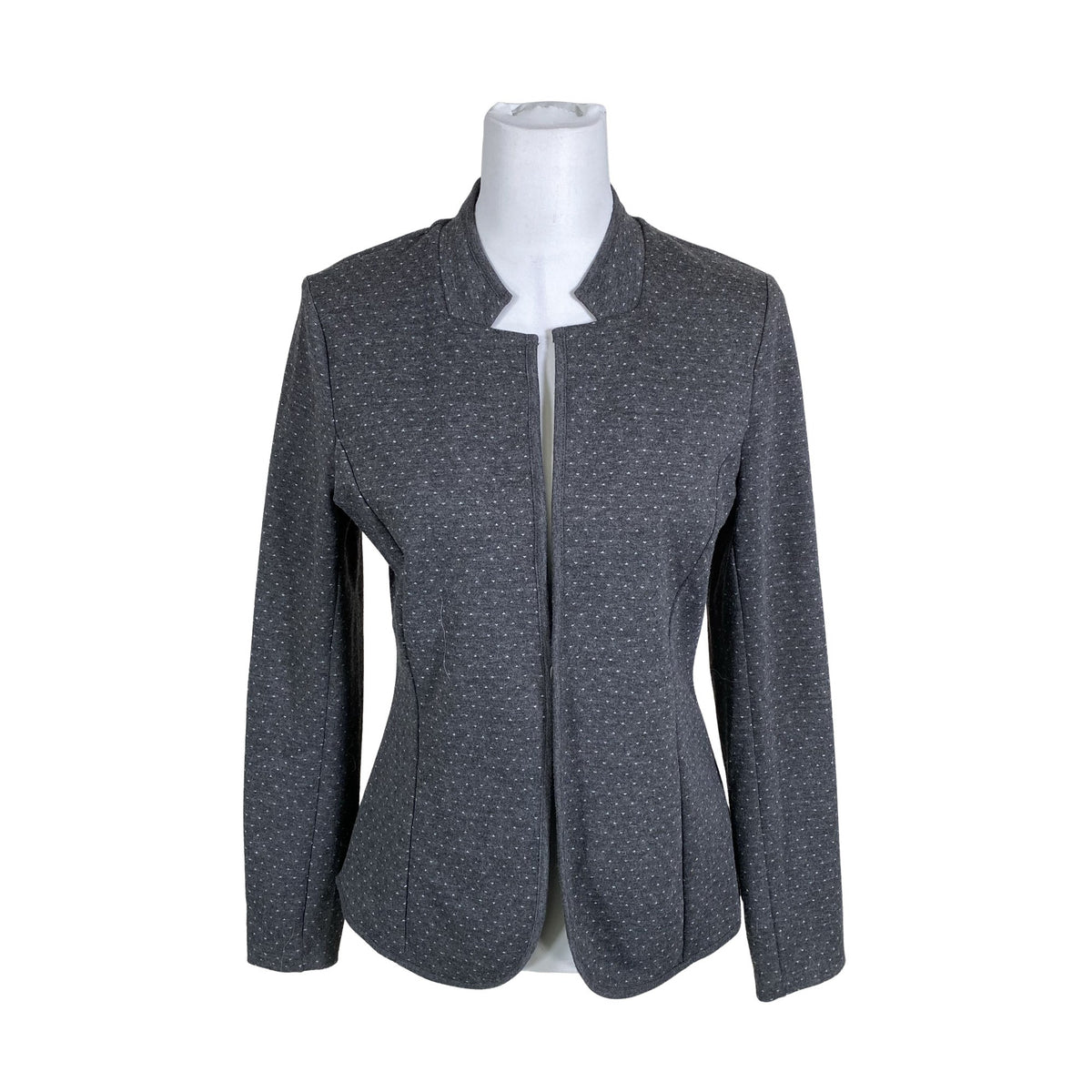 Unisex Tom Tailor - Sweat jacket, size 40 - Gray (1)