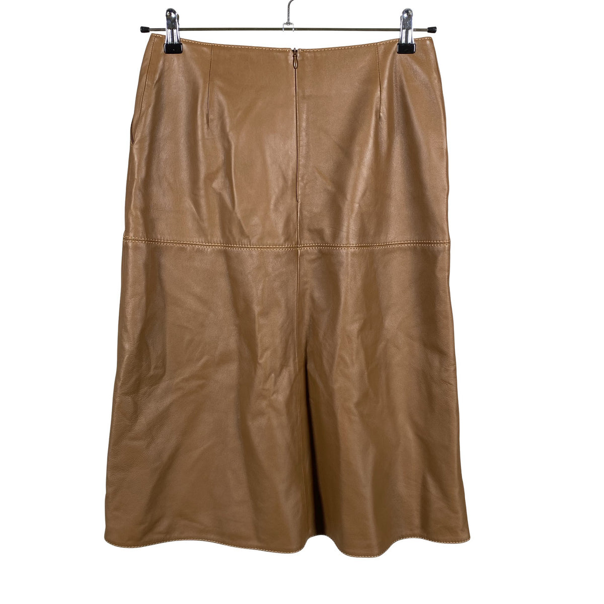 Unisex Ril's - Leather skirt, size 36 - Brown (3)