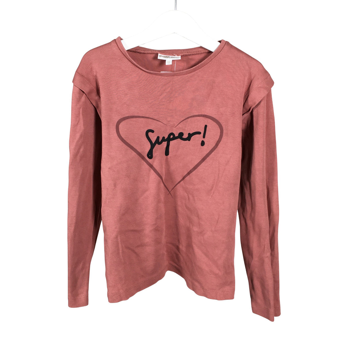 Unisex POMPdeLUX - Tricot shirt, size 134 - 140 - Light pink (1)
