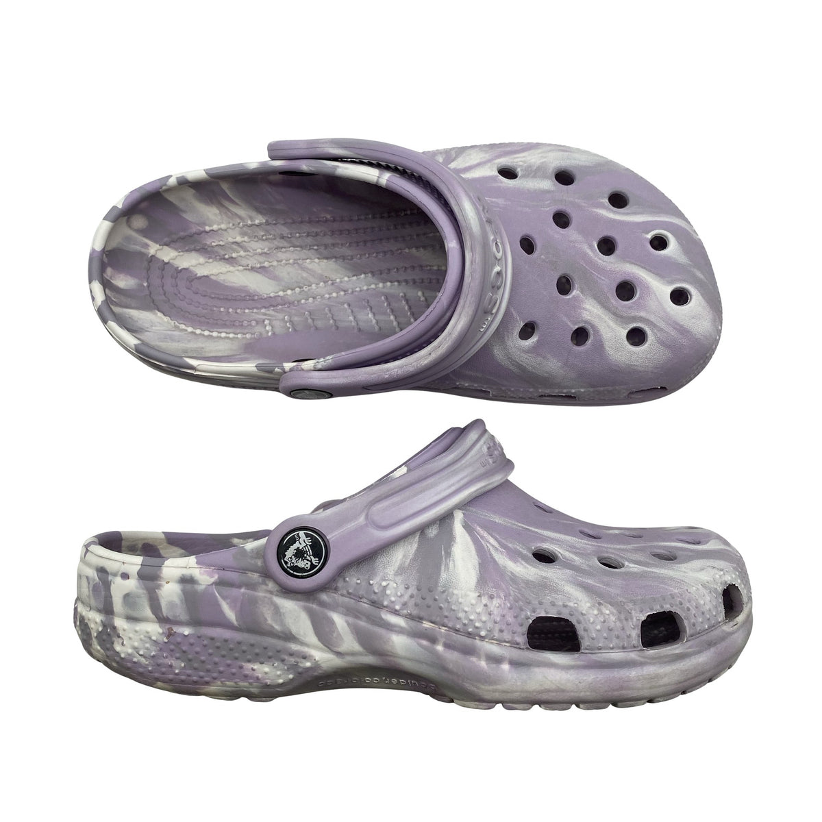 Unisex Crocs - Slip-on shoes, size 38 - Violet (1)