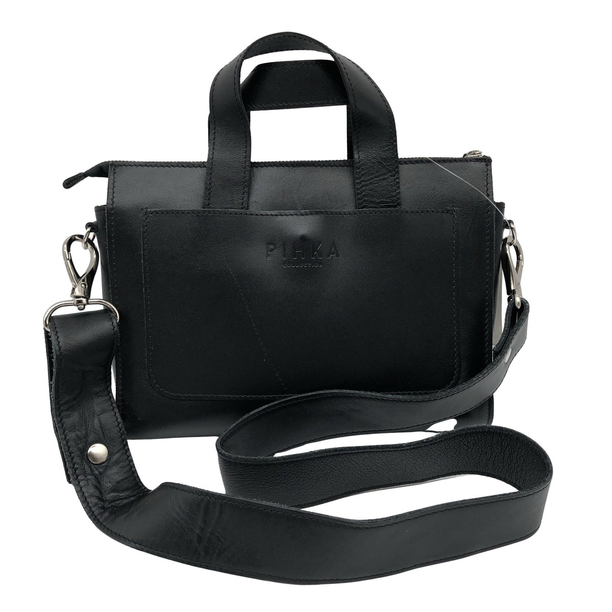 Unisex PIHKA Collection - Handbag, size Midi - Black (1)