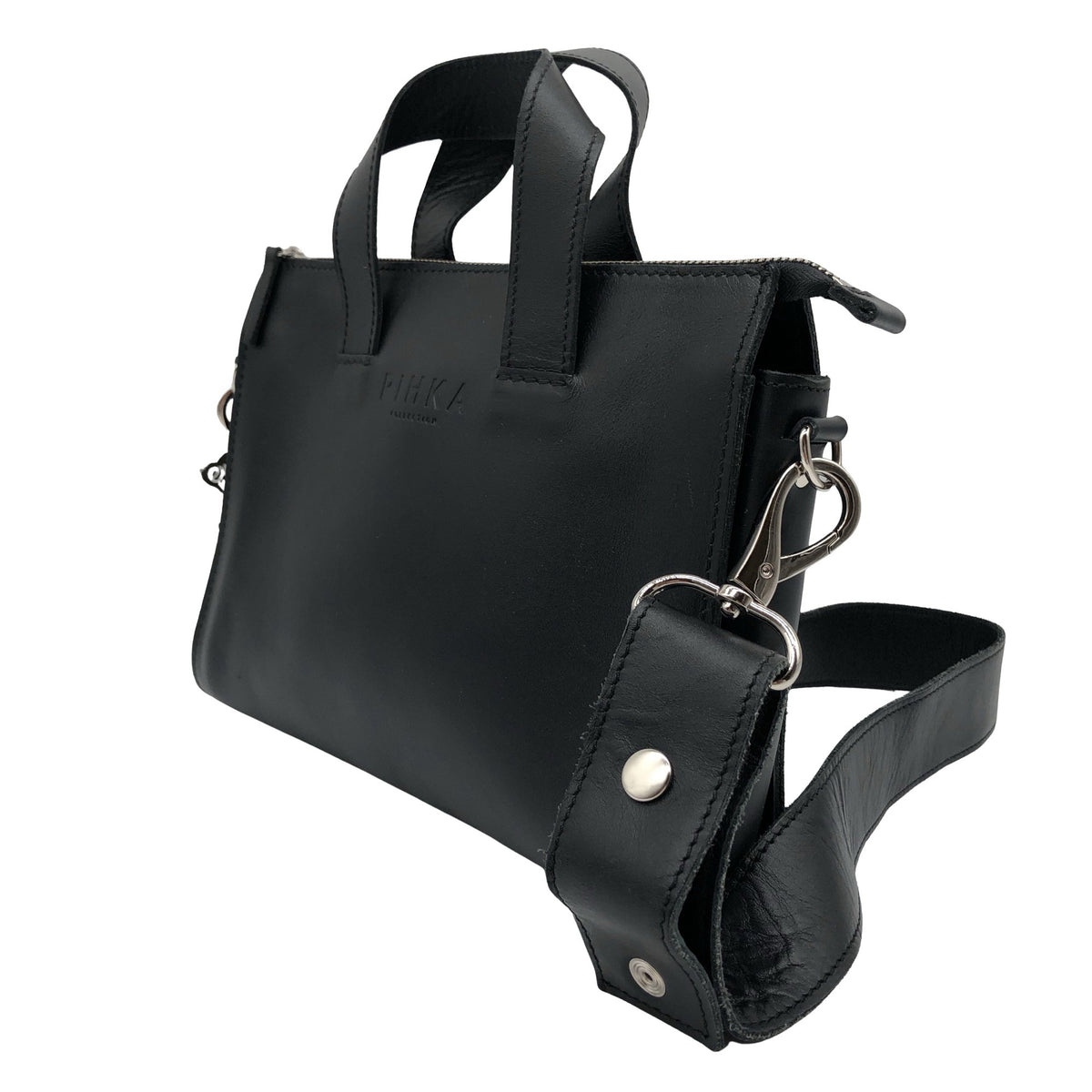 Unisex PIHKA Collection - Handbag, size Midi - Black (2)