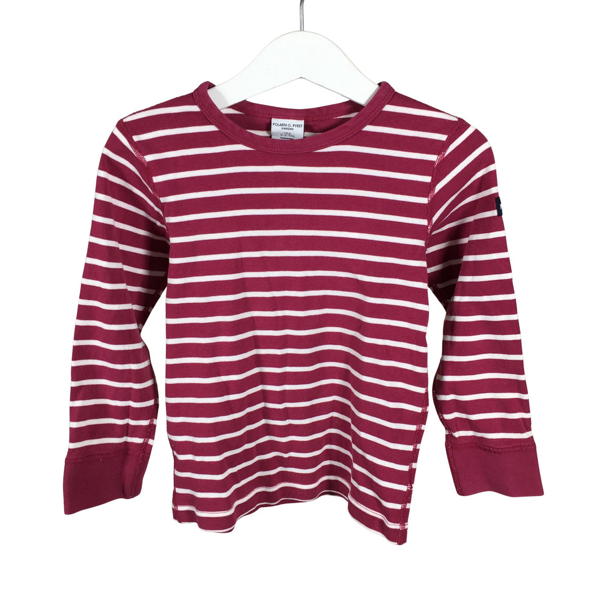 Unisex Polarn O. Pyret - Tricot shirt, size 98 - 104 - Pink (1)