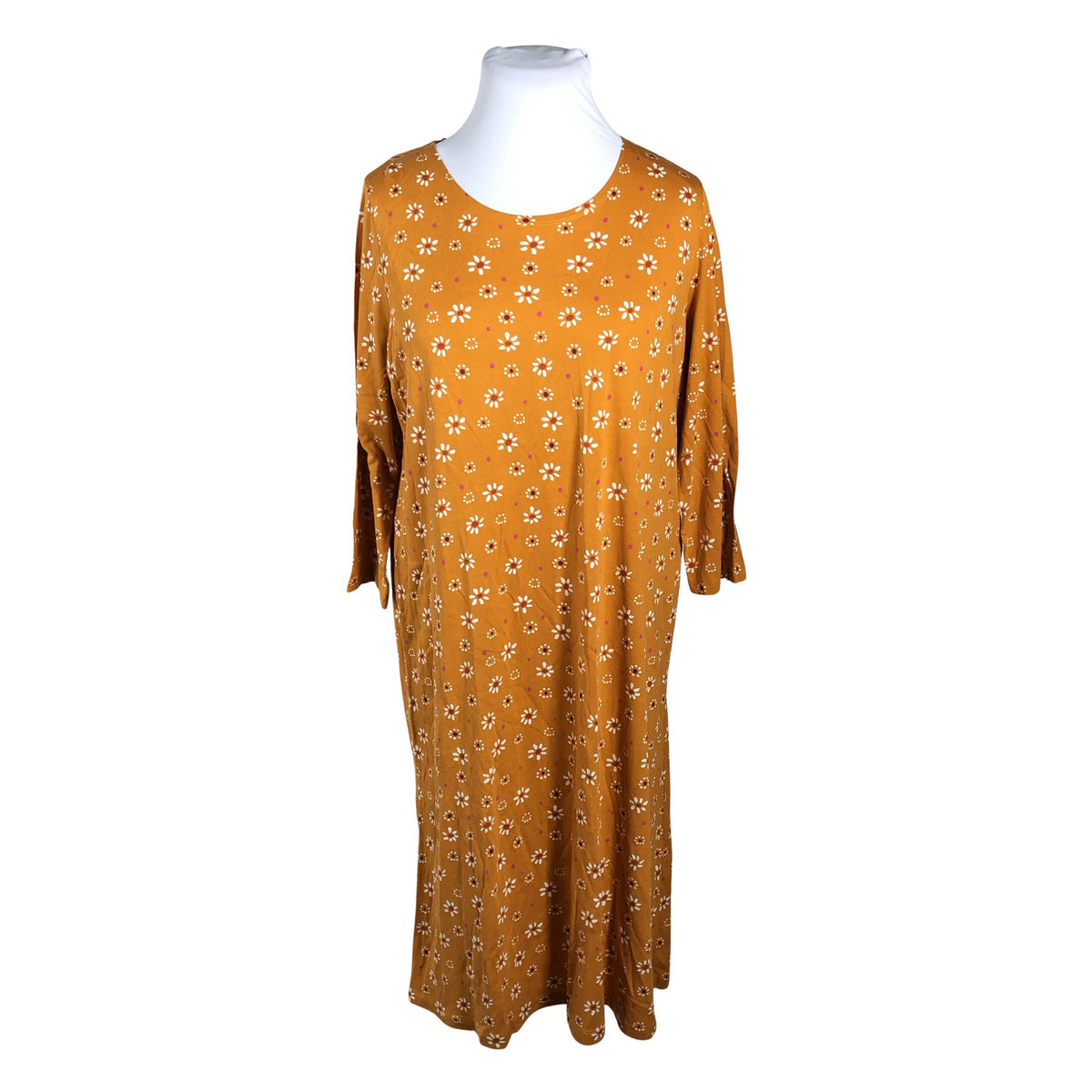 Unisex Gudrun Sjöden - Tricot dress, size 48 - Orange (1)
