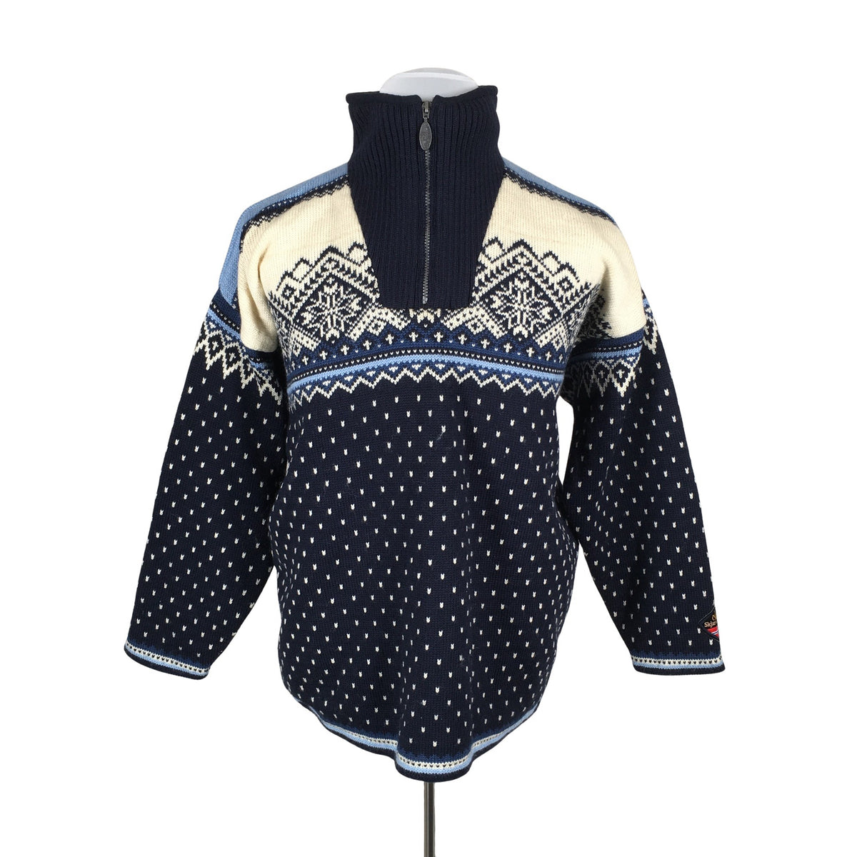 Unisex Skjaeveland of Norway - Sweater, size L - Blue (1)