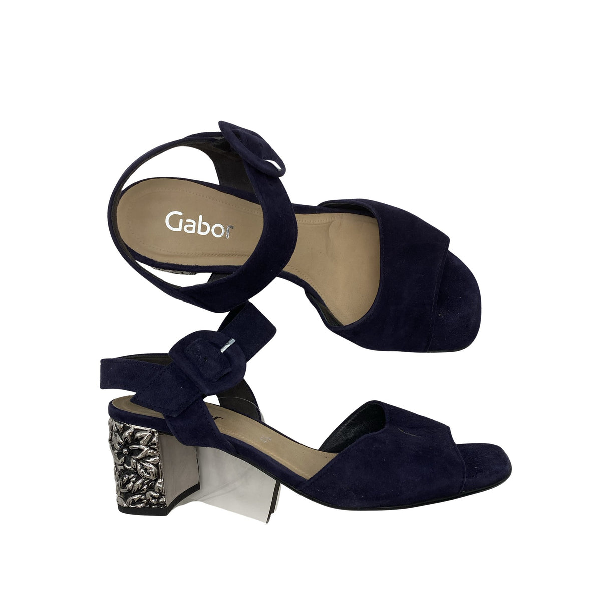 Unisex Gabor - Heeled sandals, size 37 - Blue (1)