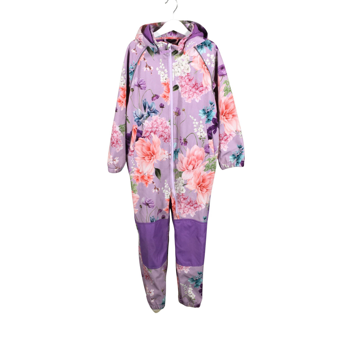 Unisex Name It - Soft shell jumpsuit, size 116 - 122 - Violet (1)