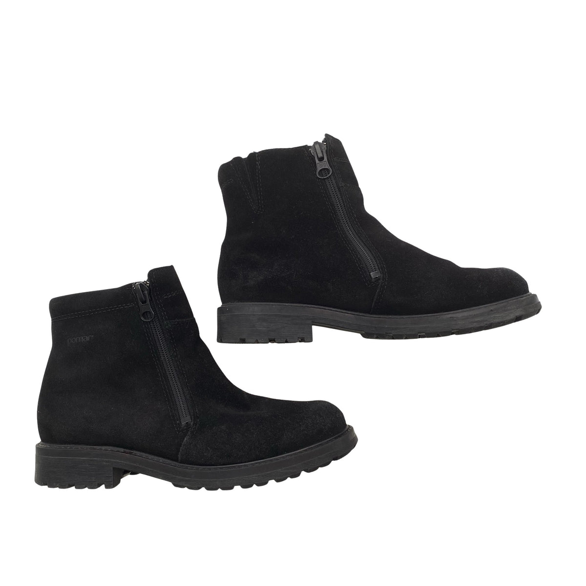 Unisex Pomar - Ankle boots, size 38 - Black (1)