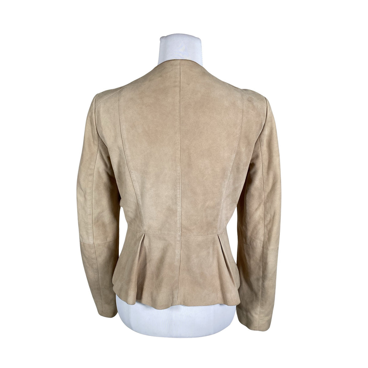 Unisex Marella - Leather jacket, size 36 - Beige (2)