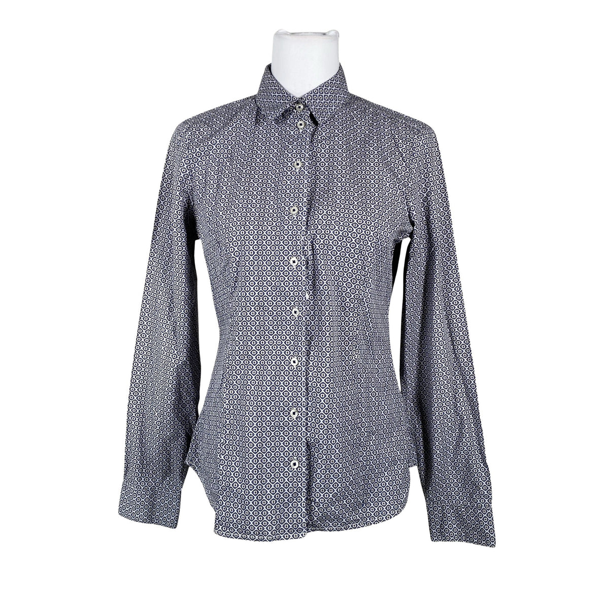 Unisex Marc O'Polo - Collared shirt, size 38 - Blue (1)