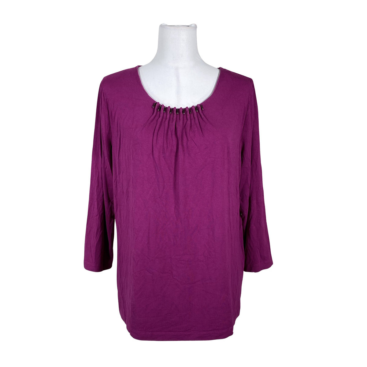 Unisex Your Face - Tricot shirt, size 40 - Violet (1)
