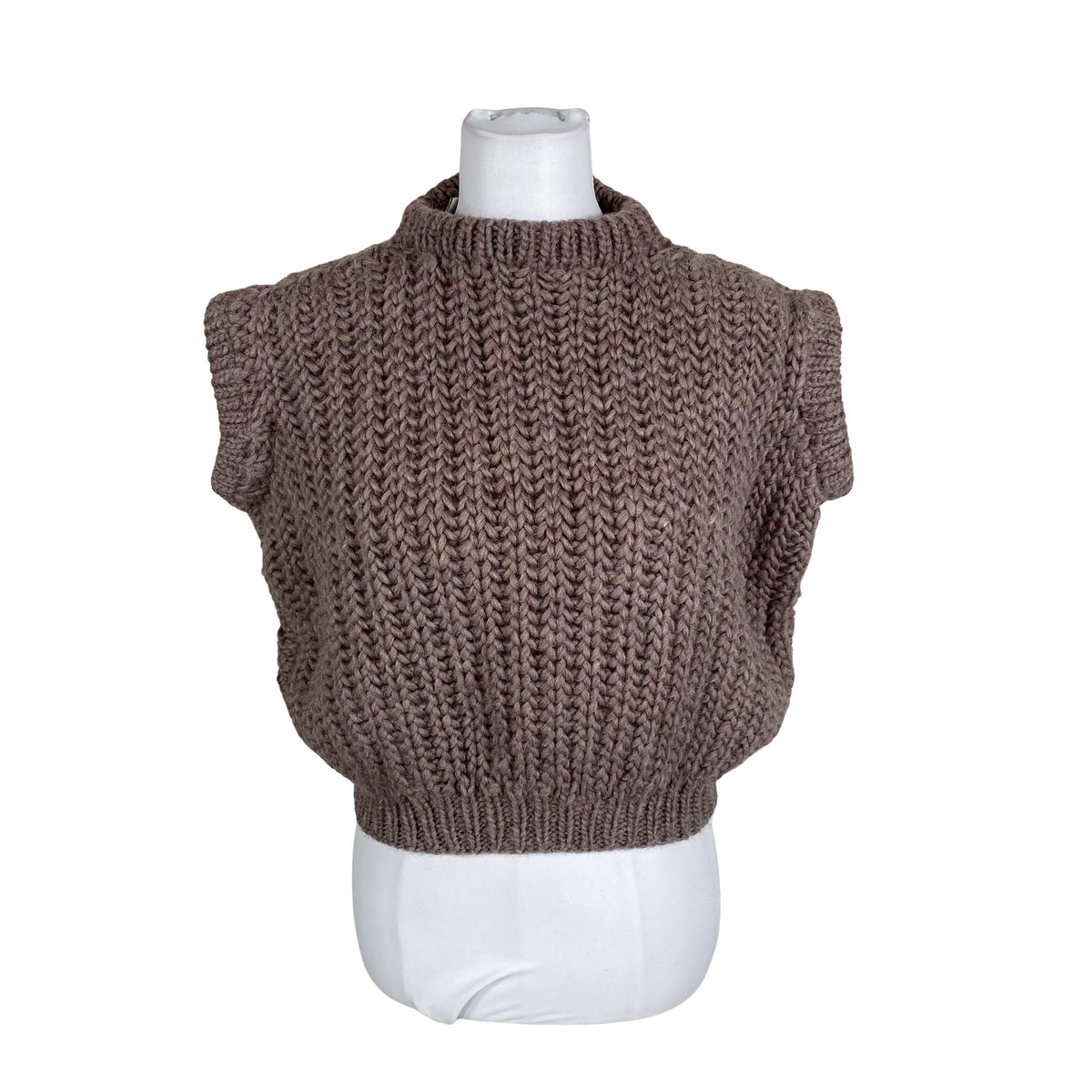 Unisex Handmade - Sweater, size 38 - Brown (1)
