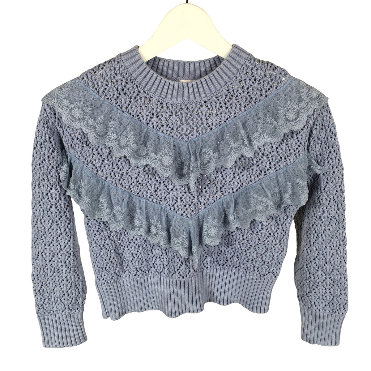 Unisex Lindex - Sweater, size 134 - 140 - Light blue (1)