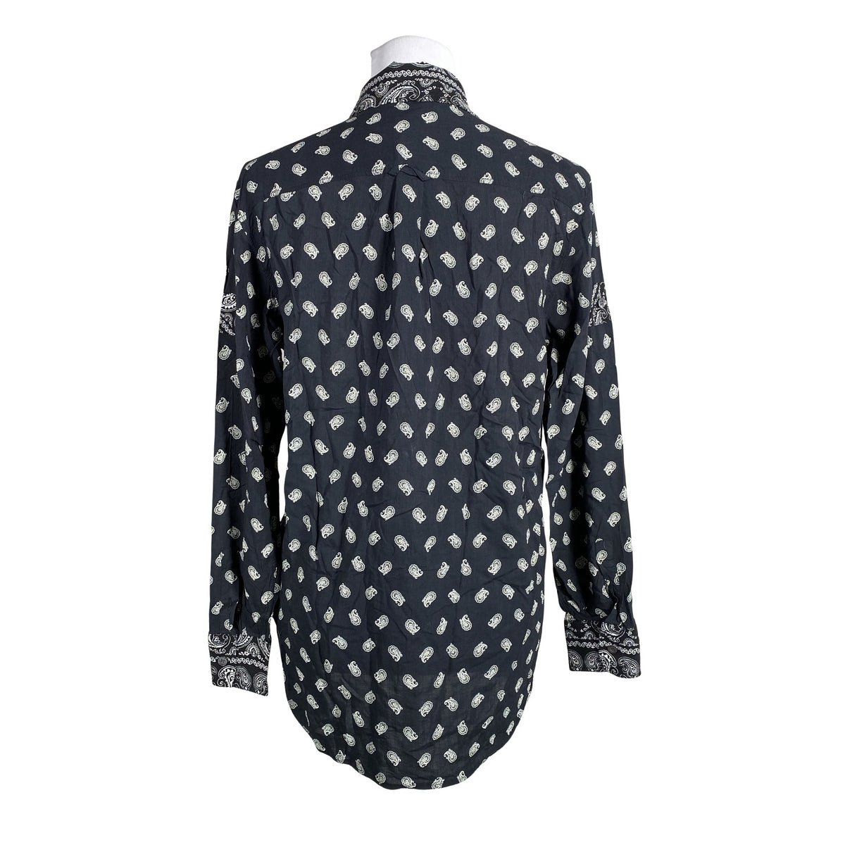 Unisex Pierre Balmain - Schiffon tunic, size 40 - Black (3)