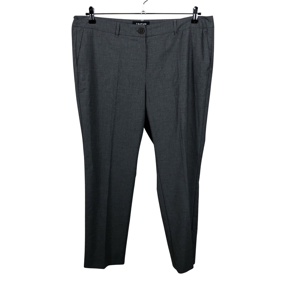 Unisex Taifun - Straight leg trousers, size 44 - Gray (1)