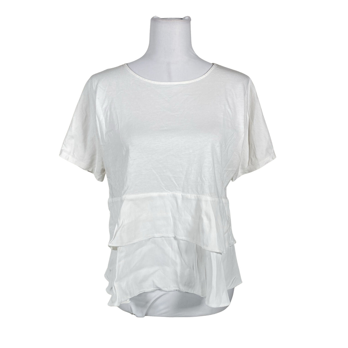 Unisex Massimo Dutti - T-shirt, size 36 - White (1)