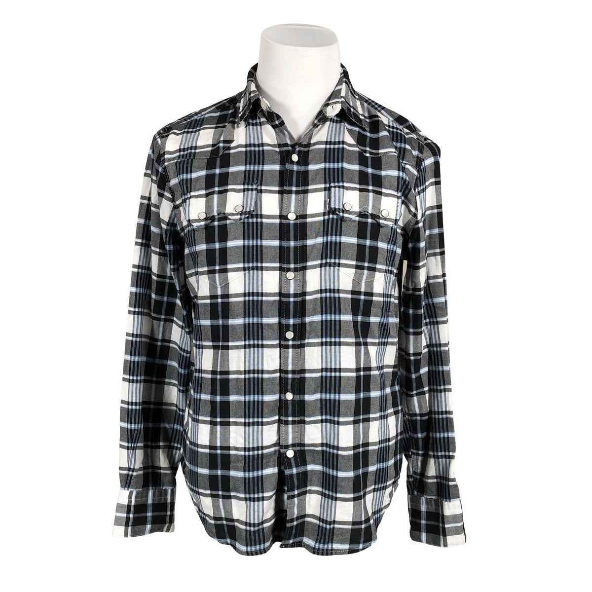 Unisex Levi's - Collared shirt, size M - Black (1)