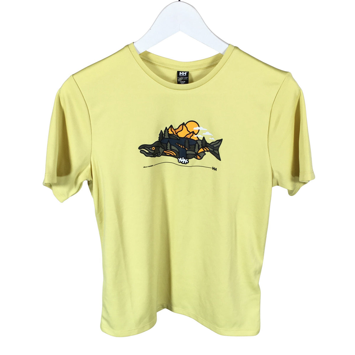 Unisex Helly Hansen - T-shirt, size 158 - 164 - Yellow (1)