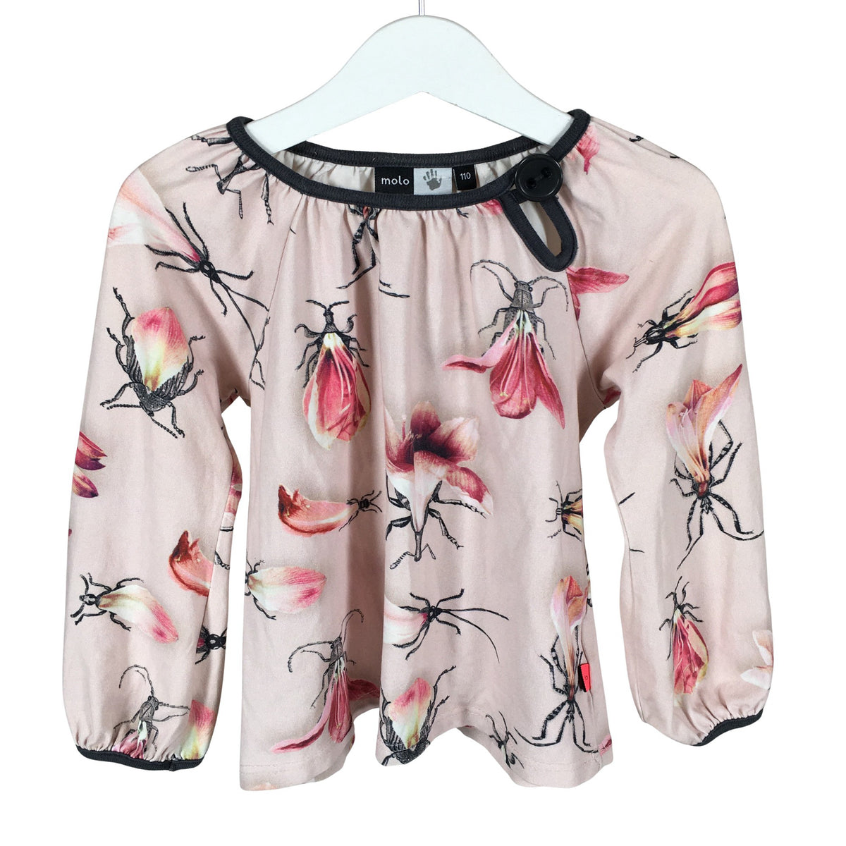 Unisex Molo Kids - Tricot shirt, size 104 - 110 - Light pink (1)