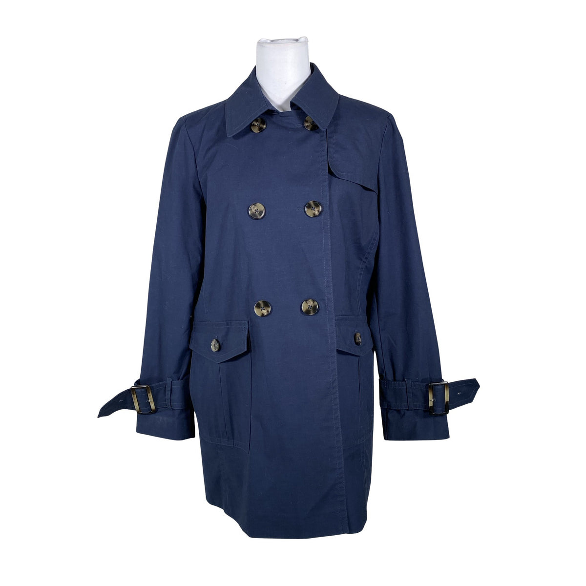 Unisex Esprit - Trench coat, size 40 - Blue (1)