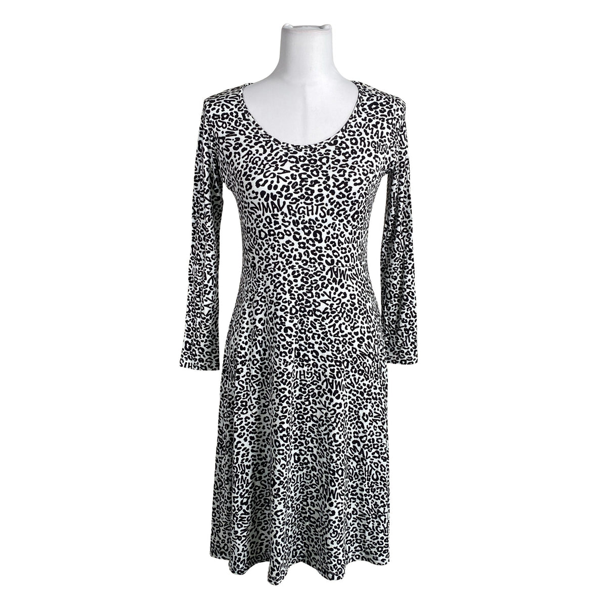 Unisex IVANAhelsinki - Tricot dress, size 40 - Black (1)