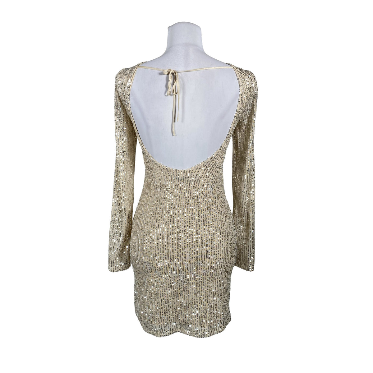 Unisex Abercrombie&Fitch - Party dress, size 32 - Beige (2)