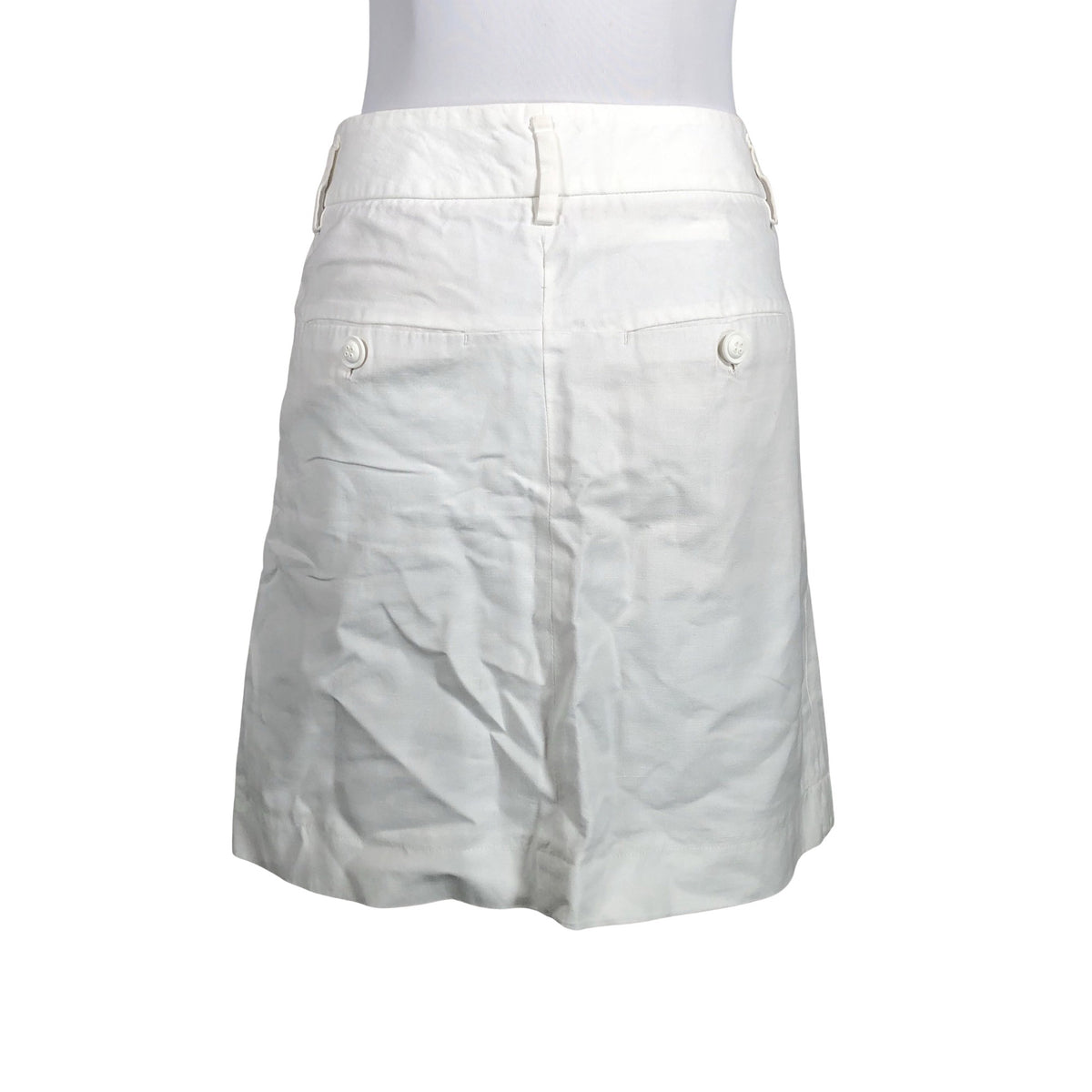 Unisex Filippa K. - Fabric skirt, size 36 - White (2)