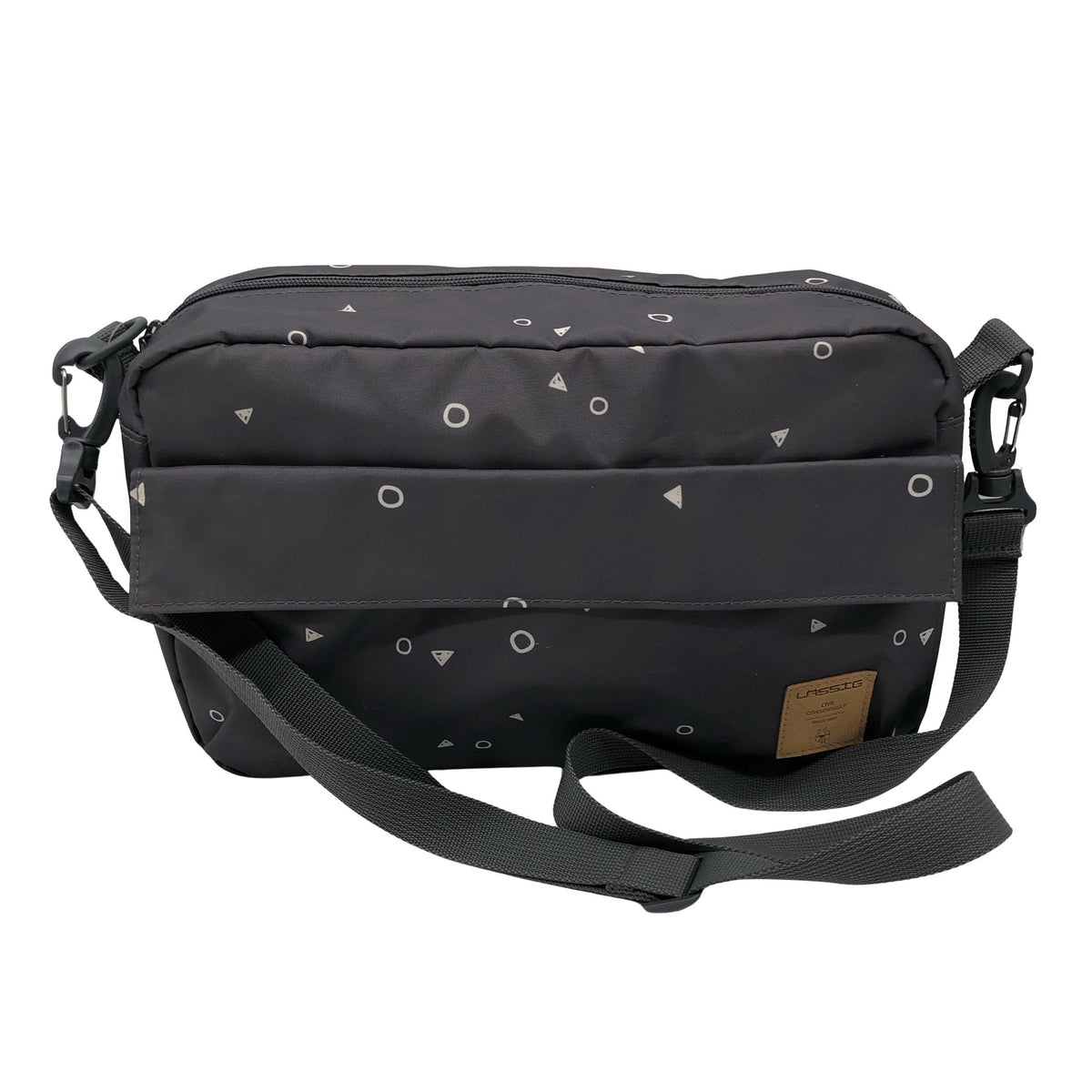 Unisex Lässig - Shoulder bag, size Midi - Gray (1)